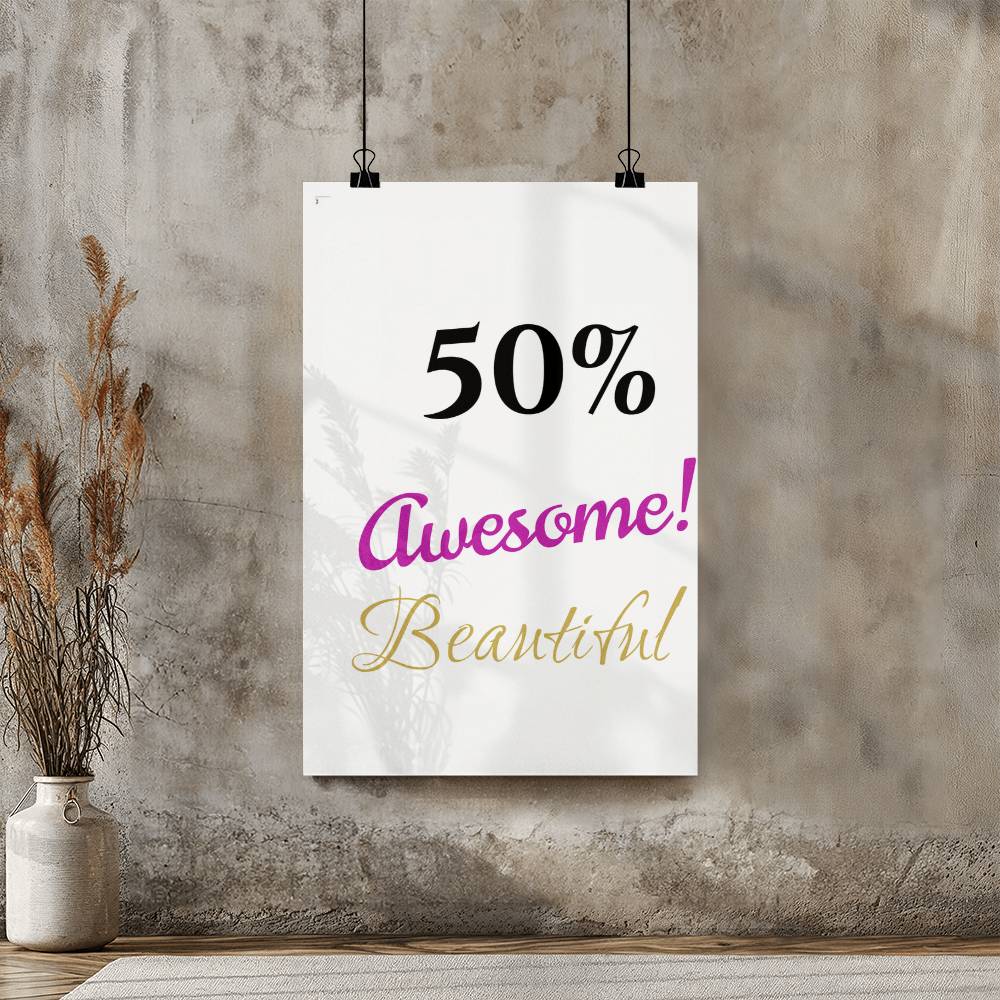 Matte Poster Custom